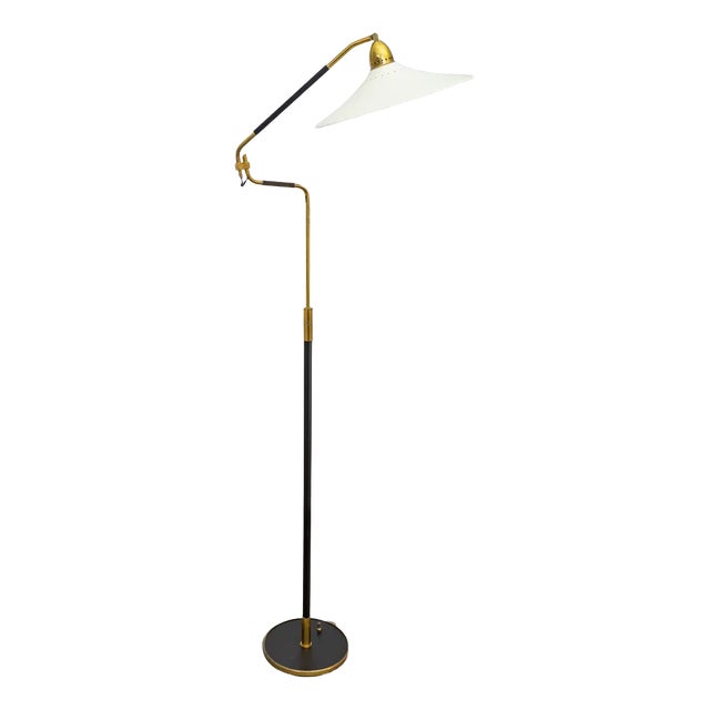 Brass Floor Lamp, Italy, 1950s For Sale