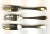 Sheffield Silver Co. Vintage Sheffield England Silver Plated Cocktail Forks - Set of 6 For Sale - Image 4 of 10