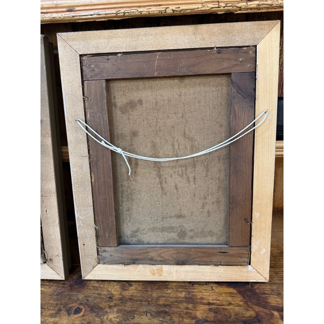 Pair of European Portrait Paintings, Mother & Daughter, Late 19th Century For Sale - Image 13 of 16