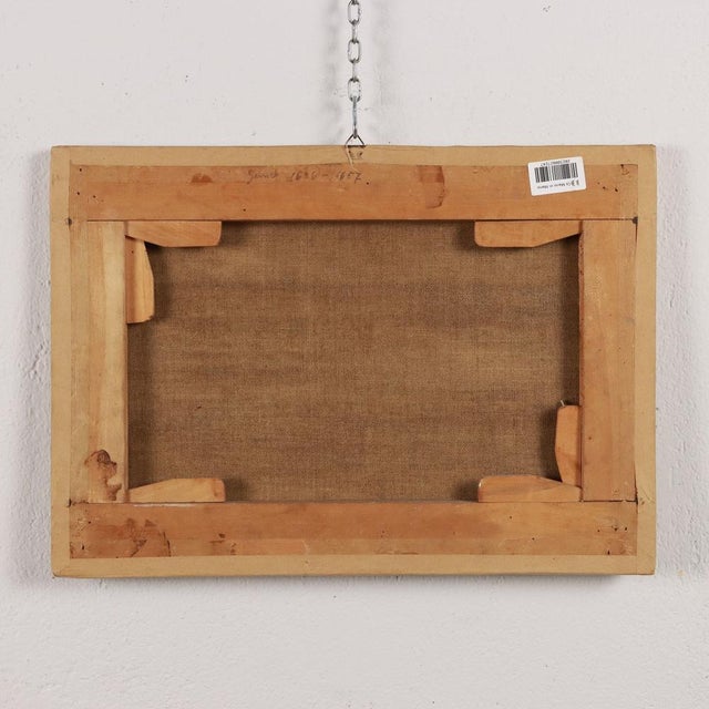 Italian Artist, Daniel in the Lions' Den, Oil on Canvas, Framed For Sale - Image 8 of 13