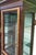 Vintage Dark Red Gold Faux Bamboo Ming Leg Jasper Style Palm Beach Regency Lighted Glass Shelving Etagere Cabinets- A Pair For Sale In West Palm - Image 6 of 8