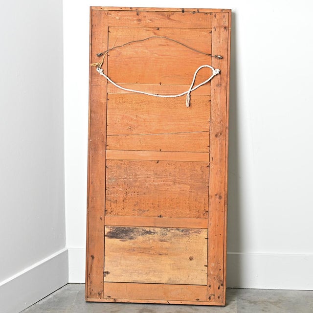 French 19th Century Transitional Gold Gilt Mirror For Sale - Image 9 of 10