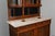 Metal Antique Art Nouveau Sideboard in Oak, 1890s For Sale - Image 7 of 18
