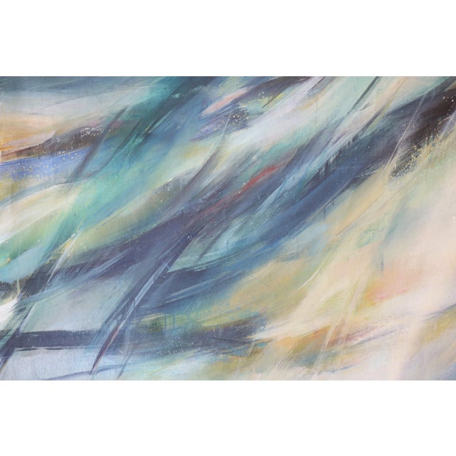 "Untitled" Oil on Canvas Painting 1963 Leon Berkowitz 1911-1987 For Sale - Image 6 of 10