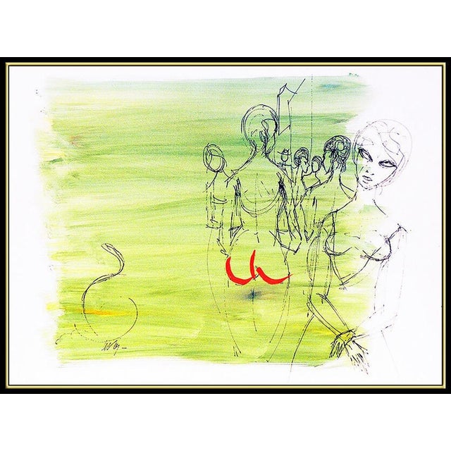 Message us to inquire about custom framing options! (Included for free with every purchase) Charles Levier Original...