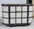 From the celebrated collection of Glorya Kaufman, these custom unsigned, sculptural Postmodern cabinets combine dramatic...