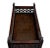 19th century chinese carved hardwood bed circa 1890. chinese export which we believe may have been made as a childs bed....