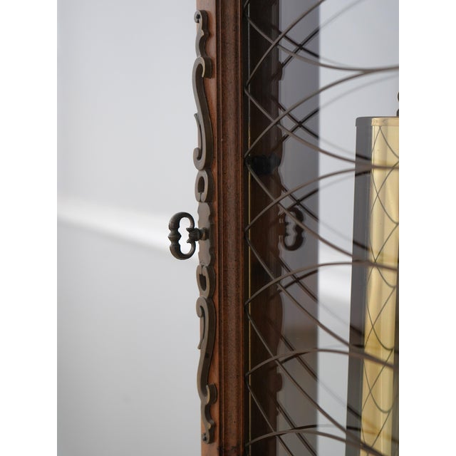 Wood Ridgeway Walnut 5 Tube Tall Case Grandfather Clock For Sale - Image 7 of 18