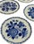 Set of seven vintage hand-painted Delft Blue miniature wall plates by Royal Delft / De Porceleyne Fles. Each plate has a...