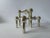 1970s Sculptural Stackable Candleholders by Stoffi & Nagel for BMF Nagel, 1970, Set of 4 For Sale - Image 5 of 15