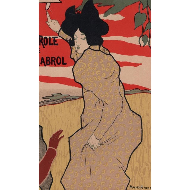 Manuel Robbe, L'Eclatante, 1898, Lithograph For Sale - Image 3 of 12