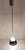 Mid-Century Modern Vintage Pendant Lamp with Opaque White Glass Shade, 1960s For Sale - Image 3 of 7