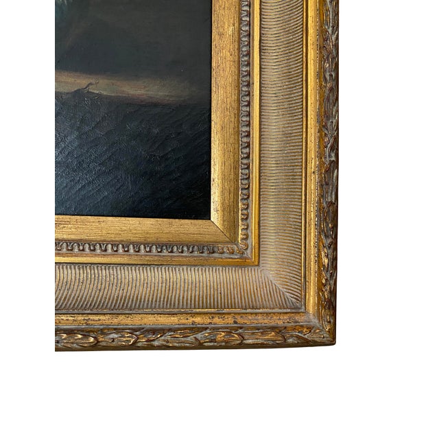 Wood Mid 20th Century Framed Still Life Oil Painting For Sale - Image 7 of 8