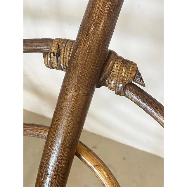 Vintage Bamboo Armchair, 1970s For Sale - Image 6 of 8