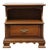 Permacraft / Sanford Solid Cherry Early American Traditional 24" Open Cabinet Nightstand 79-32 For Sale