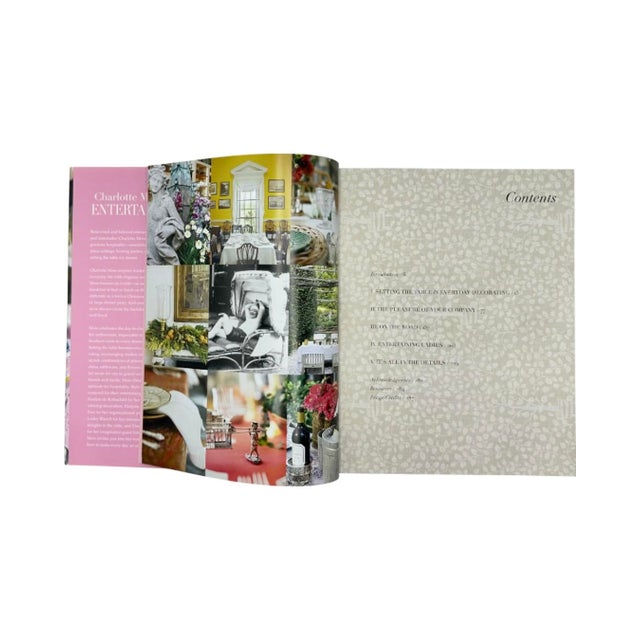 Charlotte Moss Entertains Rizzoli 2018 Hardcover Book For Sale In Washington DC - Image 6 of 12