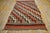 Wonderful Gray Background Color With Tricolor Stair in a Piece of Transitional Period American Navajo Rug For Sale - Image 11 of 11