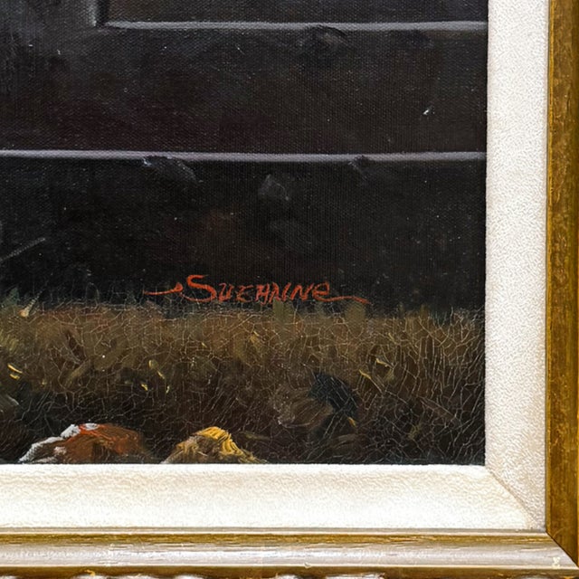 Large Scale Mid-Century Italian Neoclassical Still Life Oil Painting For Sale In San Diego - Image 6 of 10