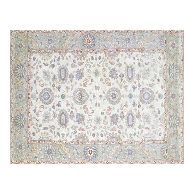 1960s Egyptian Sultanabad Rug For Sale