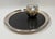Silver Vintage Mid-Century Modern Silver Plated Gorham Round Service Bar Tray For Sale - Image 8 of 12