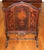 1920's Mahogany Paint Decorated Regency Style Fireplace Screen For Sale - Image 4 of 12