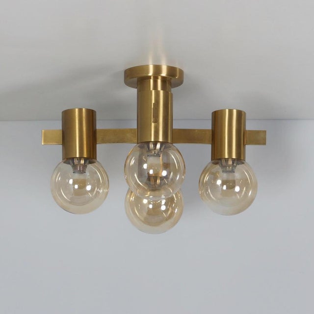 1970s Model 2158/5 Five-Light Ceiling Lamp by Hans Agne Jakobsson for Ab Markaryd, Sweden, 1970s For Sale - Image 5 of 12