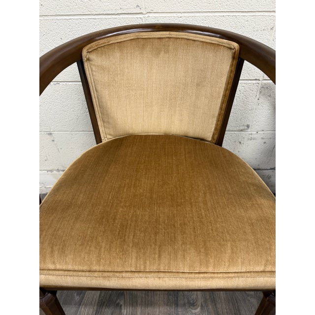 Vintage Shelby Williams Barrel Back Lounge Chairs Tub Chairs Armchairs - Pair For Sale - Image 10 of 15