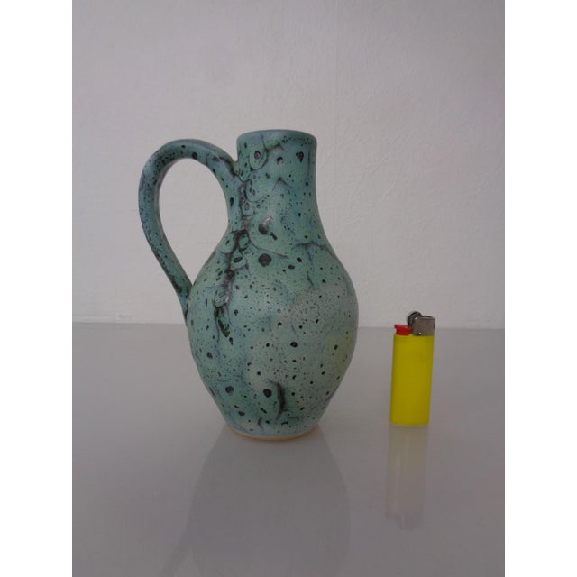 Studio ceramic vase by Kerstin and Ralf Unterstab from the 1960s. This piece has an attribution mark, I am sure that it is...