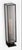 Modern Barbara Barry for Visual Comfort Signature York 24" Single Box Sconce in Bronze with Clear Ribbed Glass For Sale - Image 3 of 8