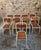 Set of 9 vintage French school chairs from the 1960s/70s. These classic stackable chairs were widely used in schools and...