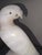 Great vintage Italian carved alabaster parrot Bookends.