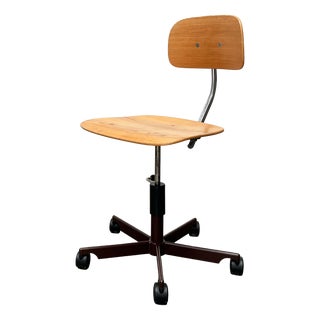 Mid-Century Modern Danish Swivel Architect's Office by Jørgen Rasmussen for Kevi Fritz Hansen, 1960s For Sale