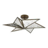 Currey & Company Stargazer Semi-Flush For Sale
