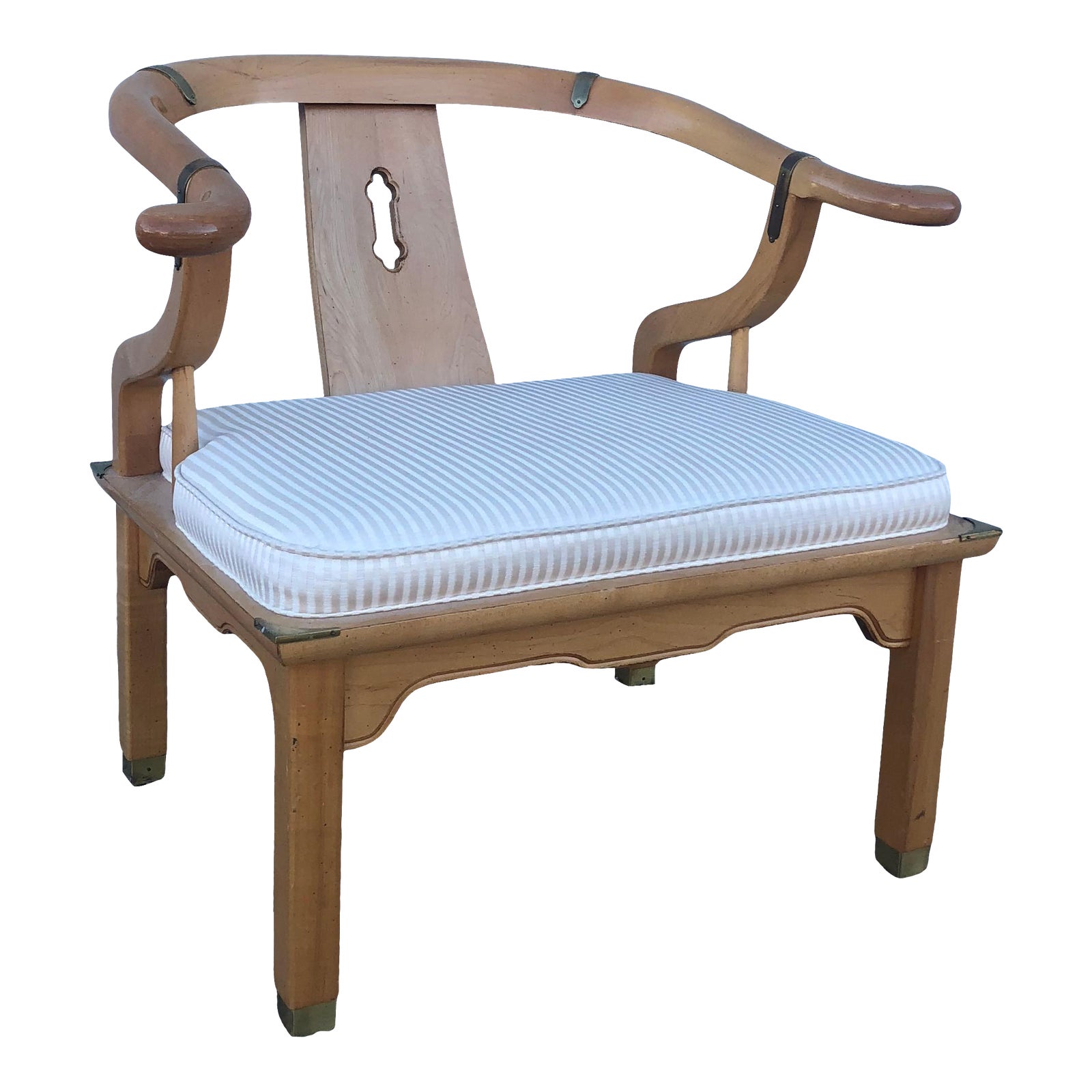 Vintage Asian Inspired Accent Chair by Century Chair Company Chairish