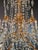 Antique Louis XVI Revival Crystal Chandelier Giltwood and Brass Circa 1890 For Sale - Image 9 of 13