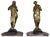 Large Antique Bronze Sculptures, 1800s, Set of 2 For Sale