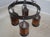 Arts & Crafts 1990s Mica Lamp Co. Arts & Crafts Mission Lantern Chandelier For Sale - Image 3 of 8