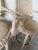 Vintage Carved Wood & Cane Swivel Bar Stools – A Pair For Sale - Image 9 of 12