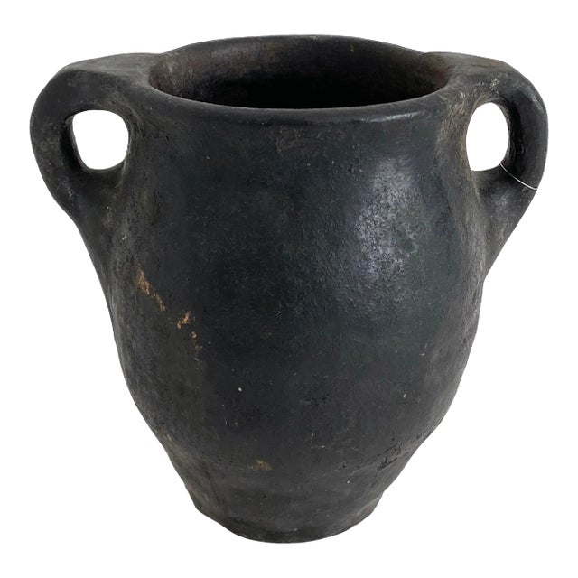 Antique Turkish Yoghurt Potter Jug For Sale