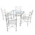 Eggshell Elevate Your Dining Experience With the Giacometti Style Dining Set For Sale - Image 8 of 12