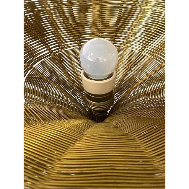 Italian Papyrus Floor Lamp by Marzio Cecchi for Studio Most / Cittone, 1970s For Sale - Image 11 of 15