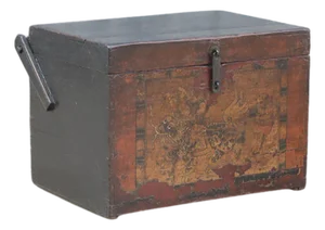 Antique Chinese Painted Chest