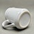 White Vintage White Mid-Century Modern Farmhouse Ceramic Pitcher For Sale - Image 8 of 9