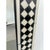 Art Deco Style Black & White Resin Diamond Design Wall, Table or Mantel Mirror For Sale - Image 11 of 12