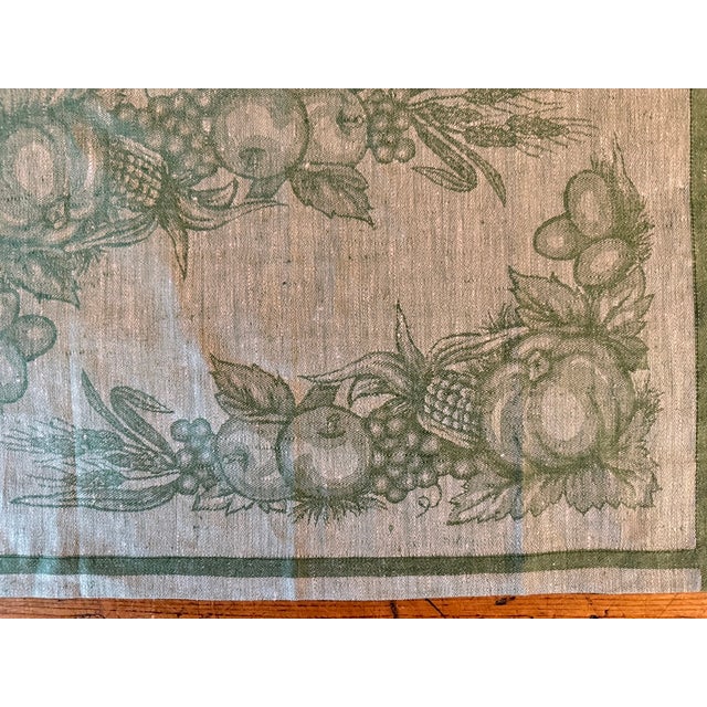 2010s Williams-Sonoma Jacquard Linen Placemats, Set/8 For Sale - Image 5 of 8