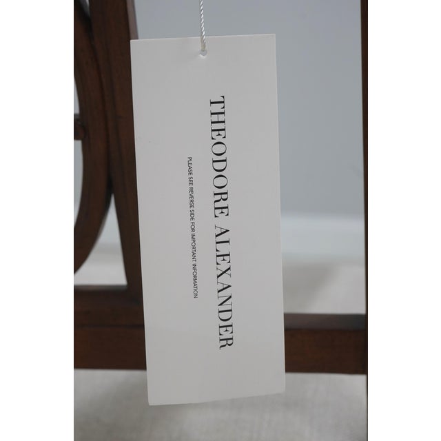 Set of 8 Theodore Alexander ‘The Iven Dining Room Armchairs’ For Sale - Image 18 of 18