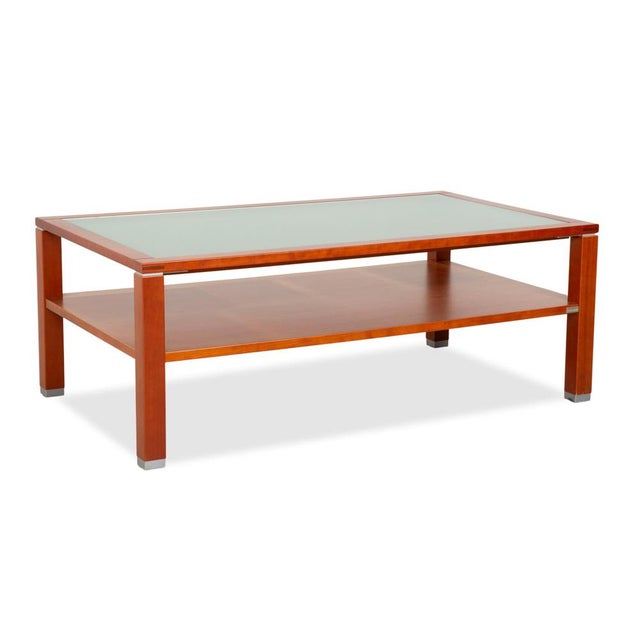 Coffee Table in Wood and Glass from Hülsta For Sale - Image 16 of 16