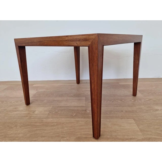 Side Table attributed to Severin Hansen for Haslev, 1960s For Sale - Image 6 of 7