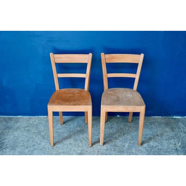 Wooden Children's Bistro Chair, 1950s For Sale - Image 9 of 9