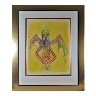 Wifredo Lam, Innocence, from the suite, Pleni Luna., 1974 For Sale